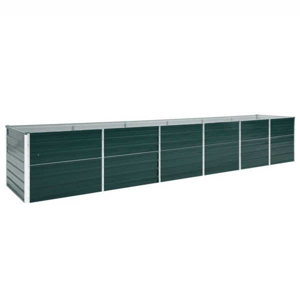 Ária de jardim de aço galvanizado verde 480x80x77 cm D