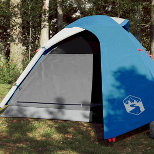 Tenda para 2 pessoas 185T tafetá azul 264x210x125 cm D