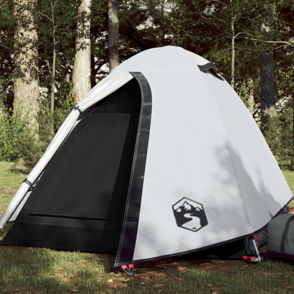 Tenda para 2 pessoas tafetá 185T branco 254x135x112 cm D