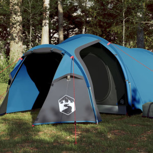 Tenda 3 pessoas tafetá 185T azul 370x185x116 cm D