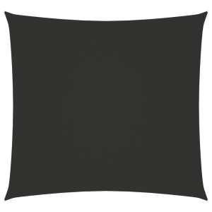 Toldo de vela rectangular tela Oxford gris antracita 2.5x3 m D