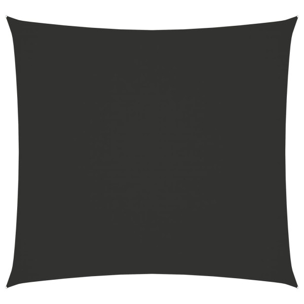 Toldo de vela rectangular tela Oxford gris antracita 2.5x3 m D