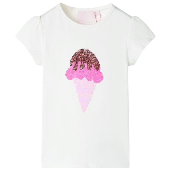 Camiseta infantil color crudo 104 D