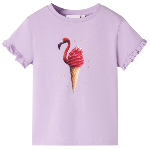 Camiseta de niños lila 140 D