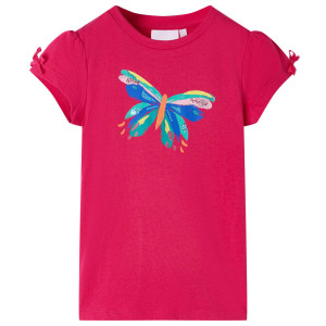 T-shirt infantil rosa shriek 116 D