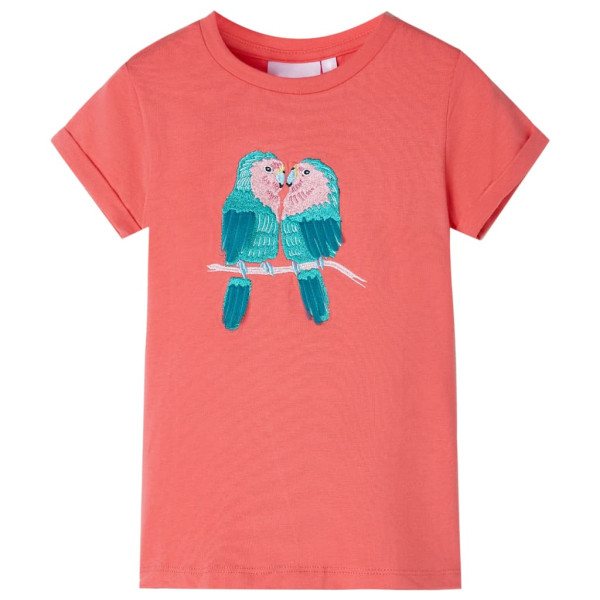 Camiseta infantil color coral 92 D