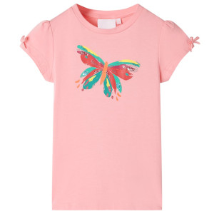 Camiseta infantil rosa 92 D