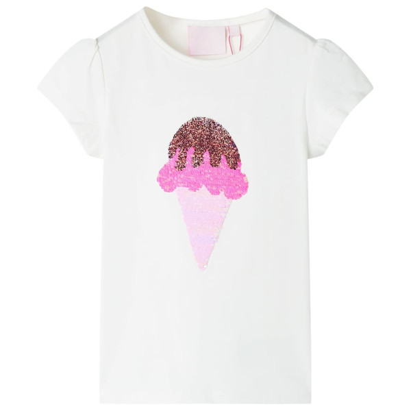 Camiseta infantil color crudo 116 D