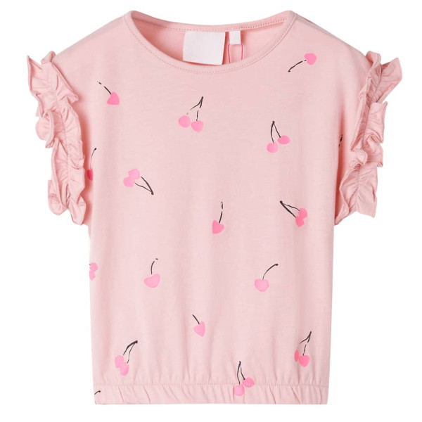 Camiseta infantil rosa claro 92 D