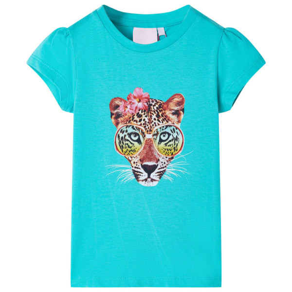 Camiseta infantil verde menta 92 D