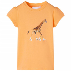 Camiseta para niños naranja 104 D