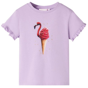 Camiseta infantil lilás 92 D