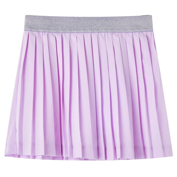 Falda plisada para niños color lila 92 D