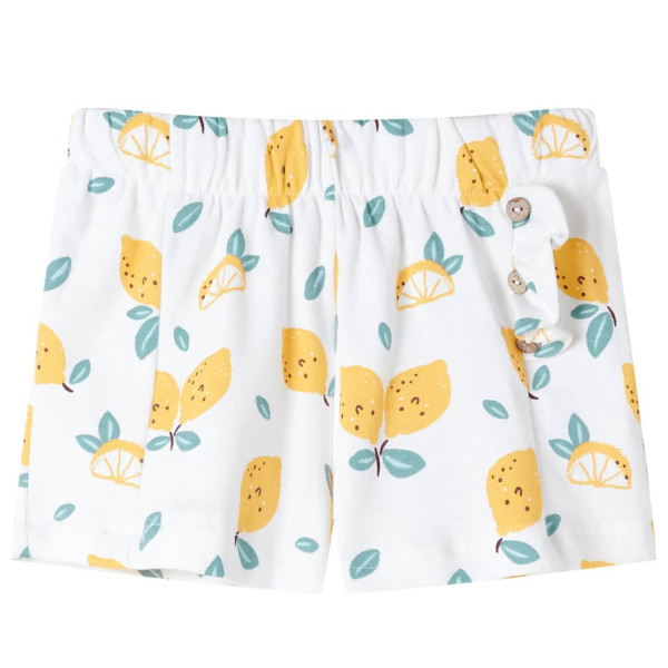 Pantalones cortos para niños color crudo 104 D