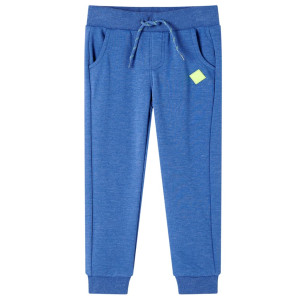 Pantalones de chándal para niños azul mélange 116 D