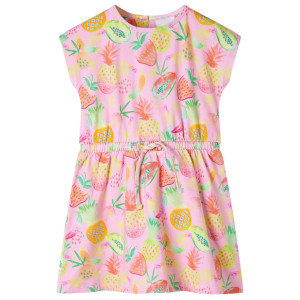 Vestido infantil rosa suave 92 D