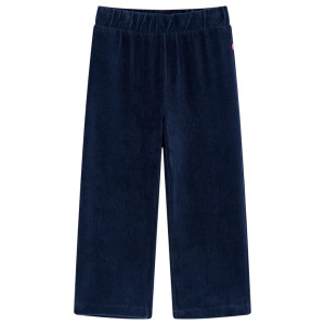 Pantalón para niños pana azul marino 140 D