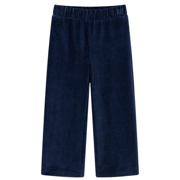 Pantalón para niños pana azul marino 116 D