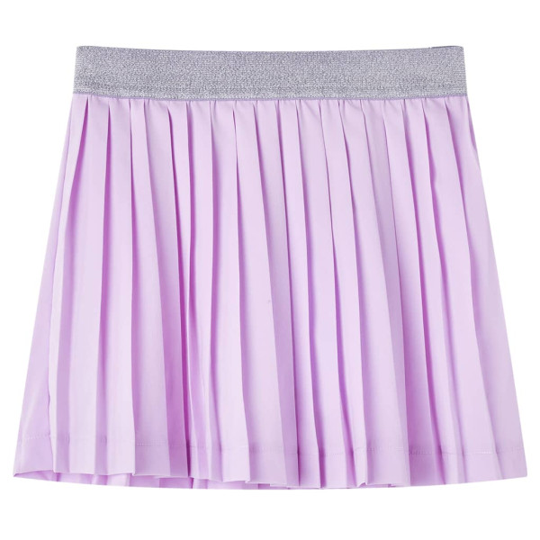 Falda plisada para niños color lila 116 D