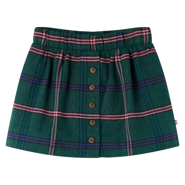 Falda para niños verde oscuro 116 D