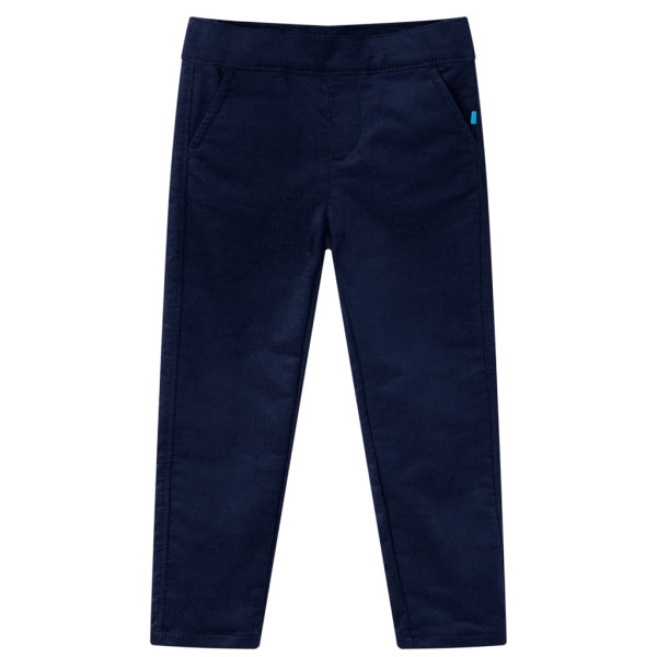 Pantalón para niños azul marino oscuro 116 D