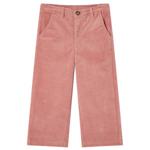 Pantalón para niños pana rosa envejecido 140 D