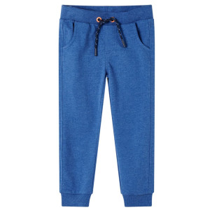 Pantalones de chándal para niños azul oscuro 128 D