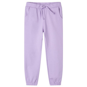 Pantalones de chándal para niños color lila 92 D