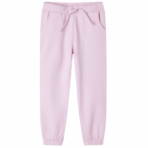 Calça de moletom infantil rosa claro 140 D