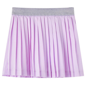 Falda plisada para niños color lila 128 D