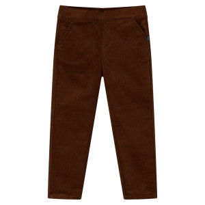 Pantalón para niños color coñac 92 D