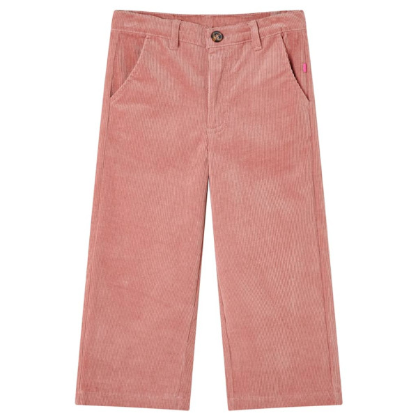 Pantalón para niños pana rosa envejecido 128 D