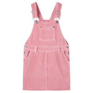 Vestido para niños pana rosa claro 116 D