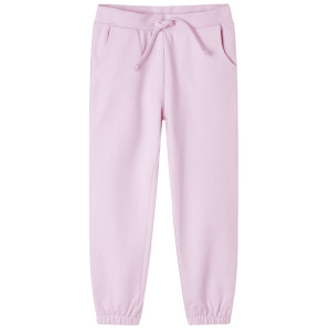 Calça de moletom infantil rosa claro 104 D