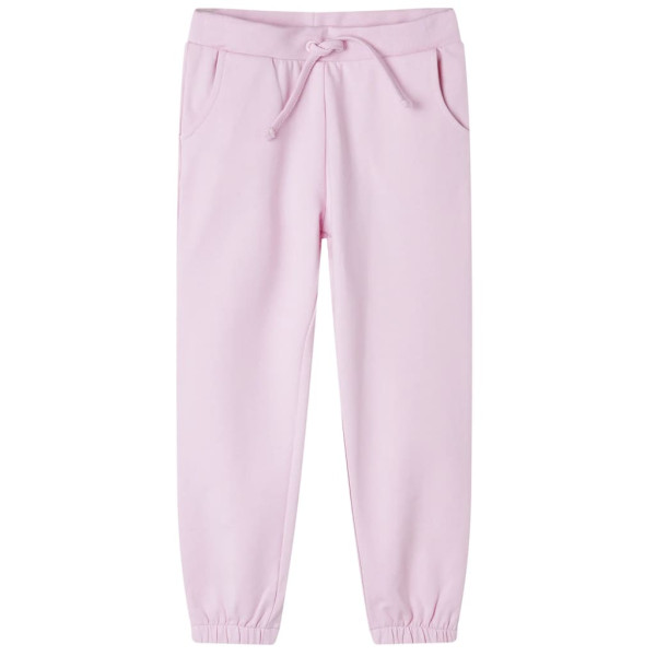 Pantalones de chándal para niños rosa claro 128 D