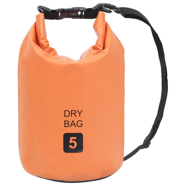 Bolso acuático impermeable PVC naranja 5 L D