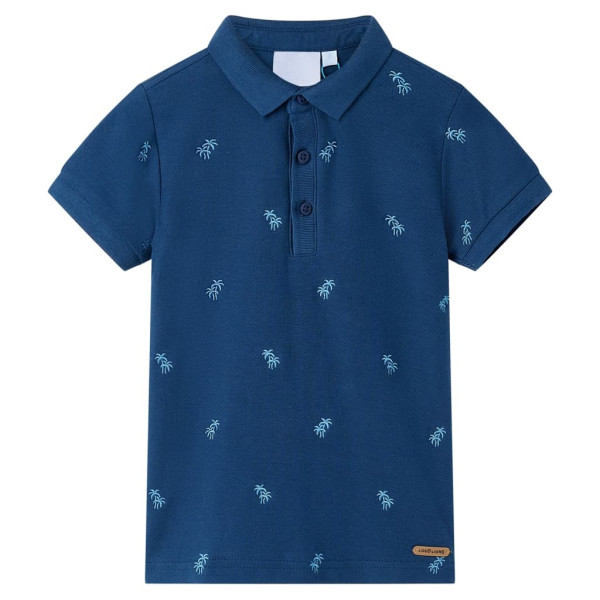 Polo de niños azul oscuro 104 D