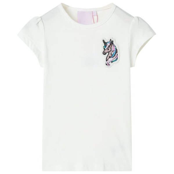 Camiseta de niños color crudo 128 D