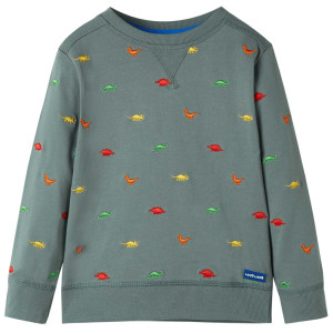 Sudadera para niños caqui 116 D