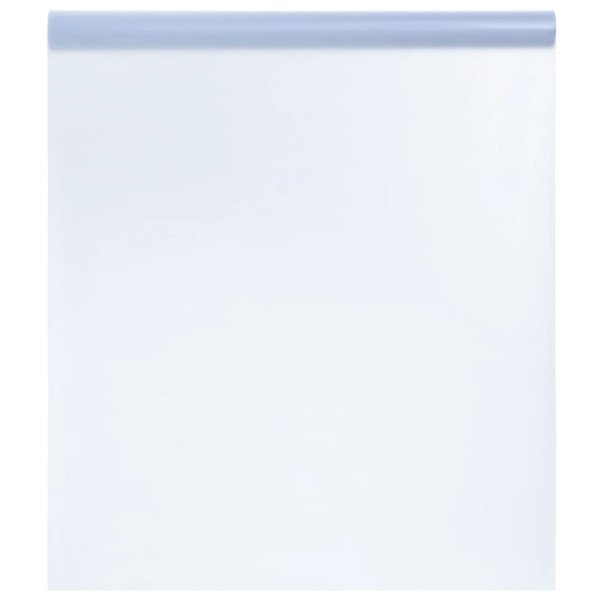 Folha de janela manchada transparente cinza PVC 60x2000 cm D