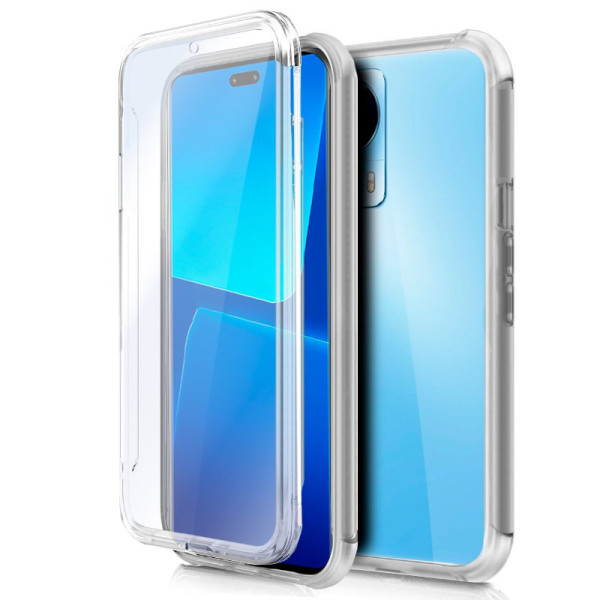 Funda COOL Silicona 3D para Xiaomi 13 Lite (Transparente Frontal + Trasera) D