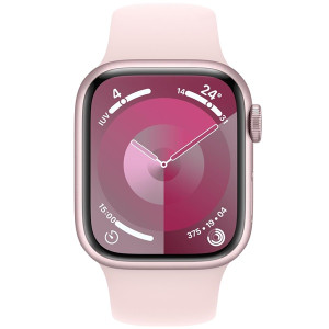 Apple Watch Serie 9 GPS 45mm aluminio sport band M/L rosa D