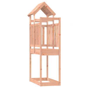 Torre de juegos madera maciza abeto Douglas 52.5x110.5x214 cm D