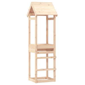 Torre de jogo em madeira maciça de pinho 53x46,5x194 cm D