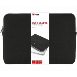 Funda de portatil Trust Primo Soft Sleeve 15,6" negro D