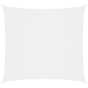Toldo de vela rectangular tela Oxford blanco 2x2.5 m D