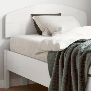 Cabeça de cama madeira maciça de pinho branco 90 cm D