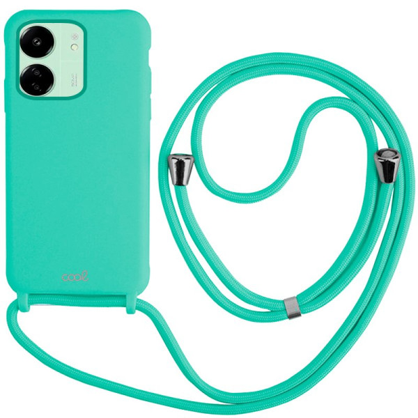 Carcaça COOL para Xiaomi Redmi 13C / Poco C65 Cord Liso Mint D