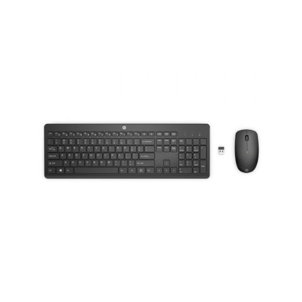 Teclado e mouse sem fios HP 230 preto D