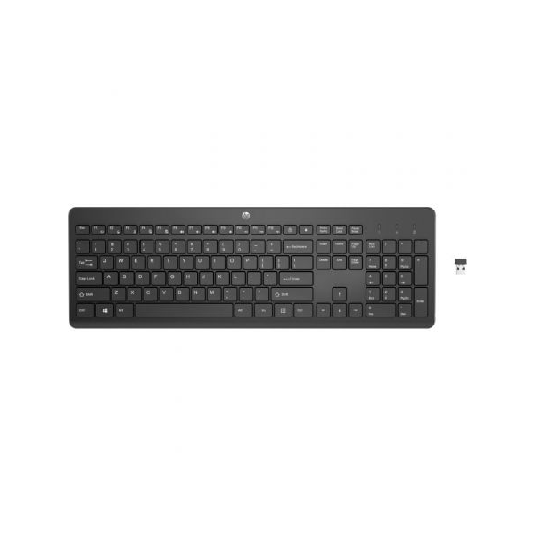 Teclado sem fios HP 230 preto D